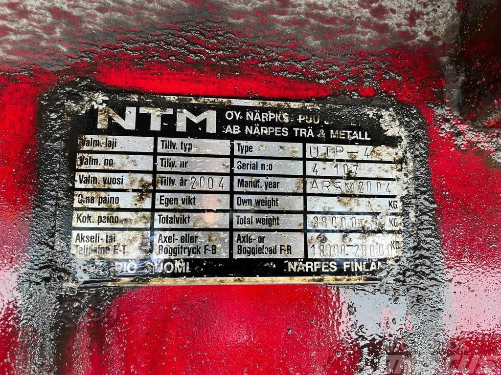 NTM UTP-4 Umpikoriperävaunut
