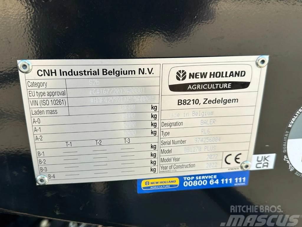 New Holland Bigbaler 1270 Plus bj 2022 met 3000 balen Silppurit