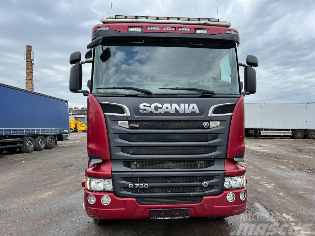 Scania R730CB8X4HHZ full steel,RETARDER,euro 6 Sora- ja kippiautot
