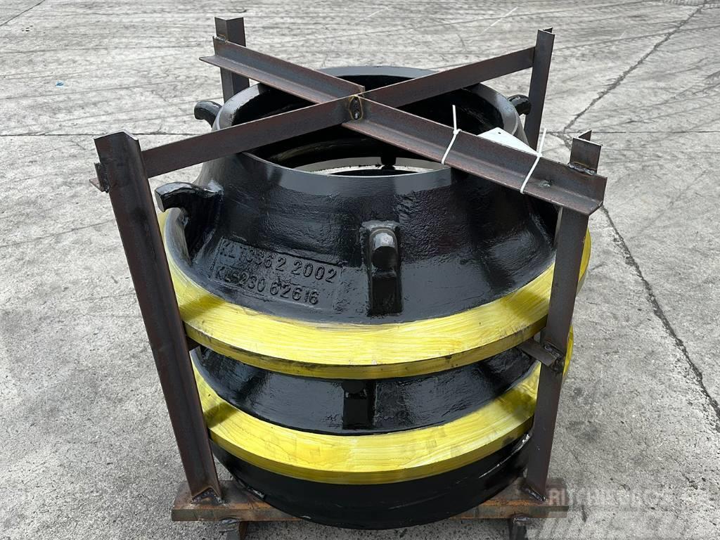 Kinglink Mantle and Bowl Liner for Cone Crusher TC36 TC51 Murskakauhat