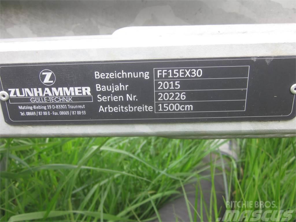 Zunhammer FF15EX30 Schleppschuh Verteiler Gestänge, 15 m, VO Kuivalannan levittimet