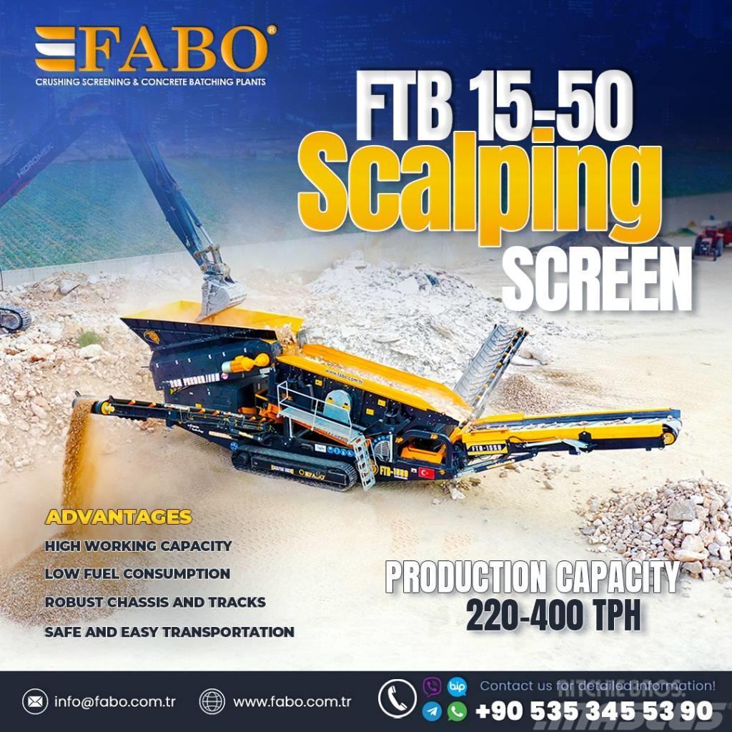 Fabo FTB 15-50 MOBILE SCALPİNG SCREEN Mobiiliseulat