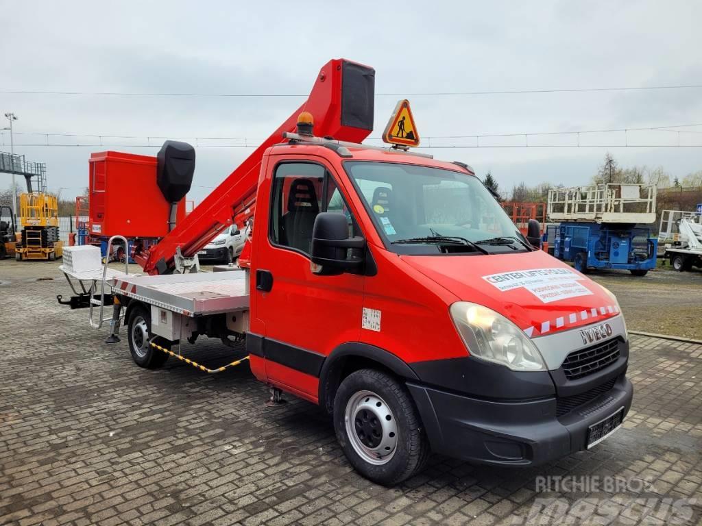 GSR 179T  - 17 m Iveco 35S11 bucket truck boom lift Nostolava-autot