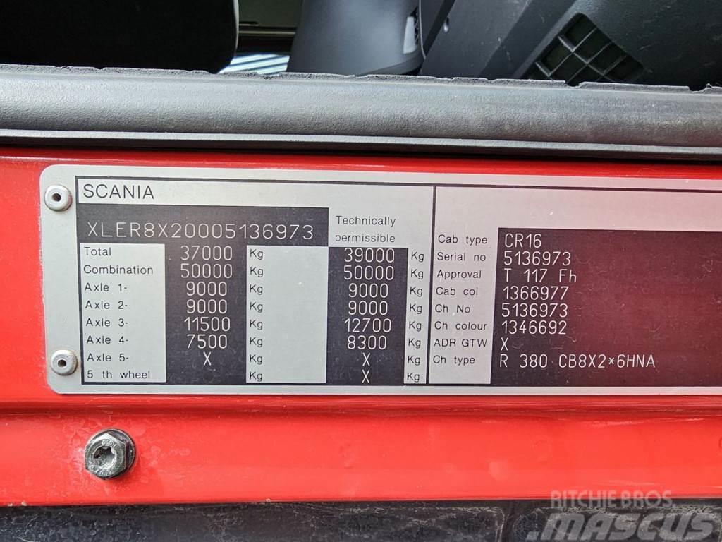 Scania R380 8x2 / PALFINGER PK 85002 CRANE - KRAN - GRUA Nosturiautot
