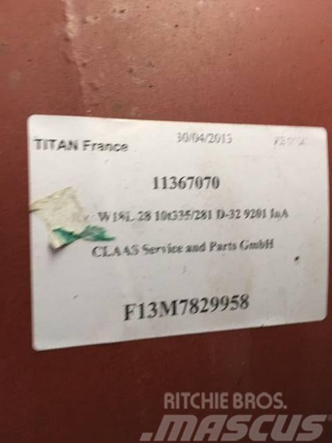 Titan Claas velgen W18L28 Renkaat ja vanteet