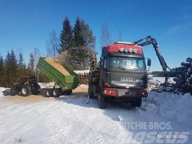 Heinola 1310 RML -Chipper:  SISU 18/630 6x4 -Truck Haketuskoneet