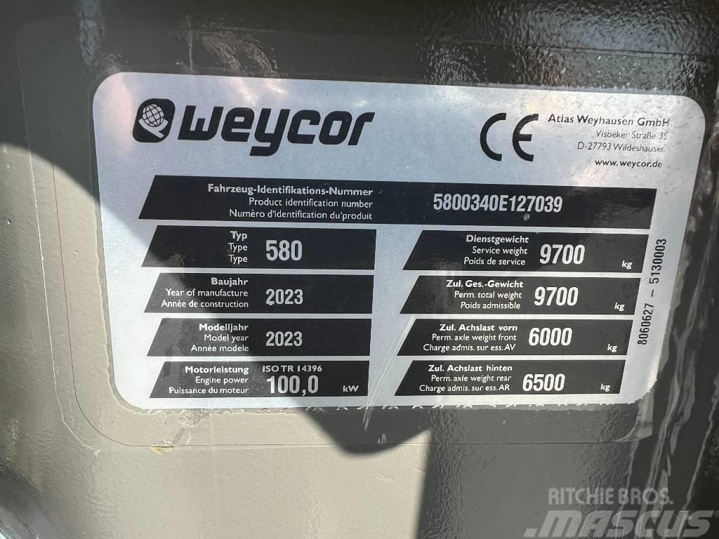 Weycor AR 580 Pyöräkuormaajat