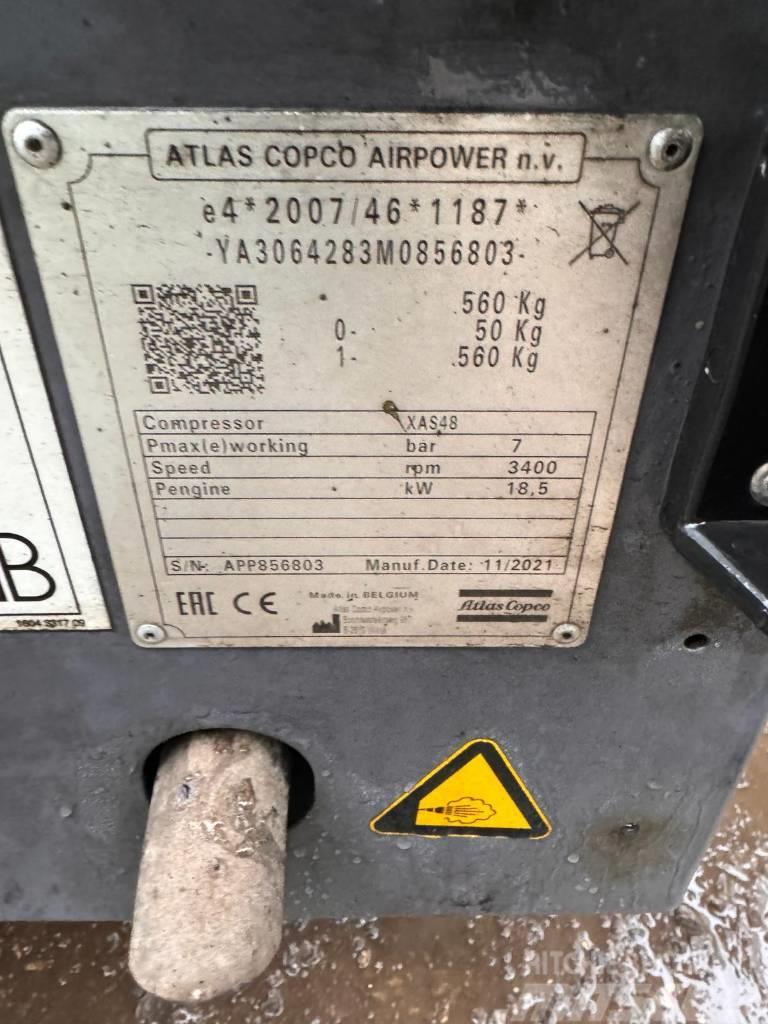 Atlas Copco XAS48 Kompressorit