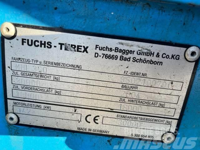 Terex Fuchs MHL350 Jätteenkäsittelijät