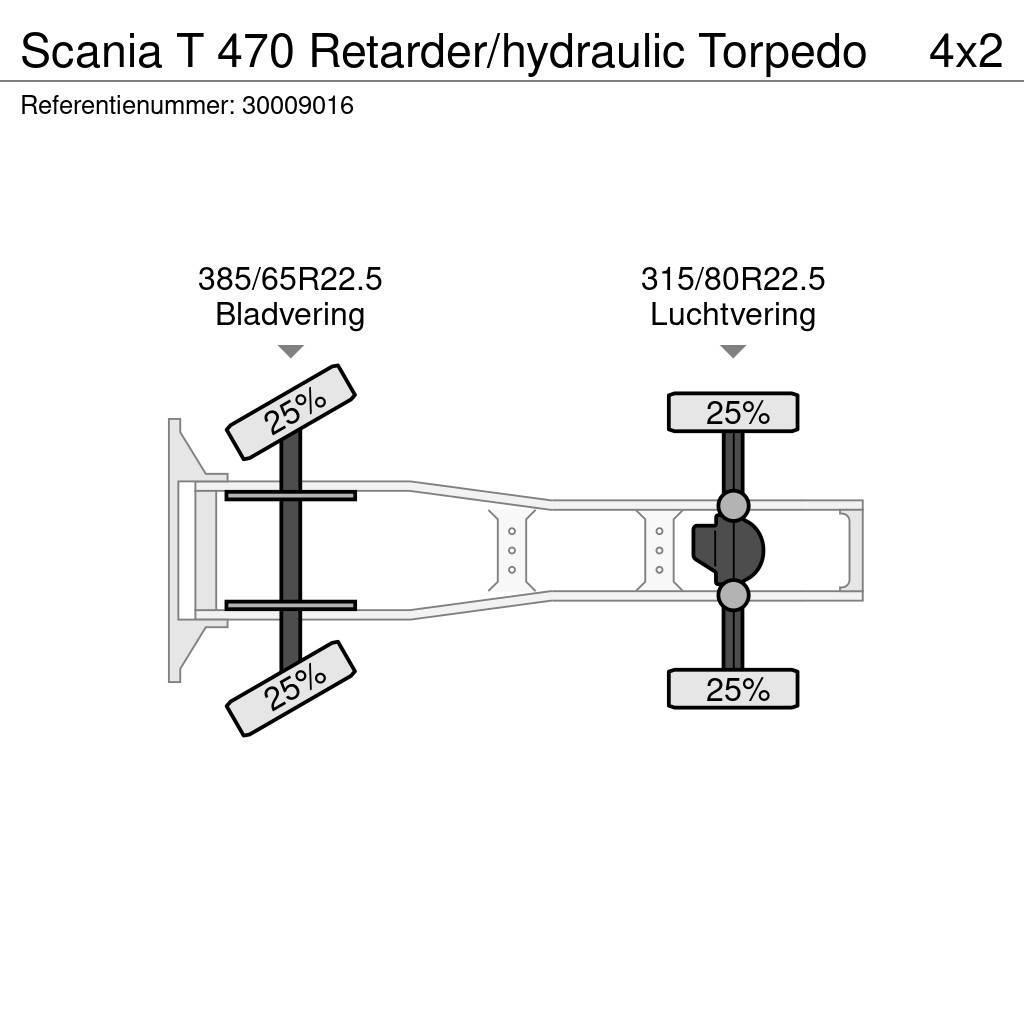 Scania T 470 Retarder/hydraulic Torpedo Vetopöytäautot