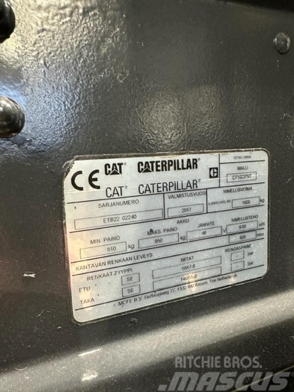 CAT EP 16 CPNT Sähkötrukit