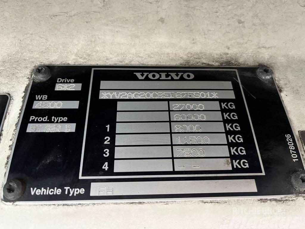 Volvo FH 460 6x2 HULTSTEINS / BOX L=7394 mm Kylmä-/Lämpökori kuorma-autot