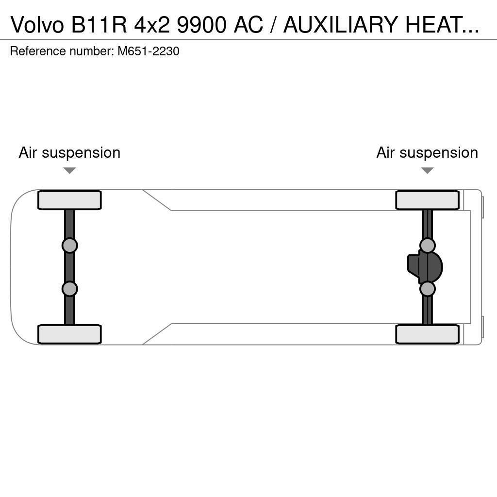 Volvo B11R 4x2 9900 AC / AUXILIARY HEATING / CD / TV / W Linjaliikennebussit