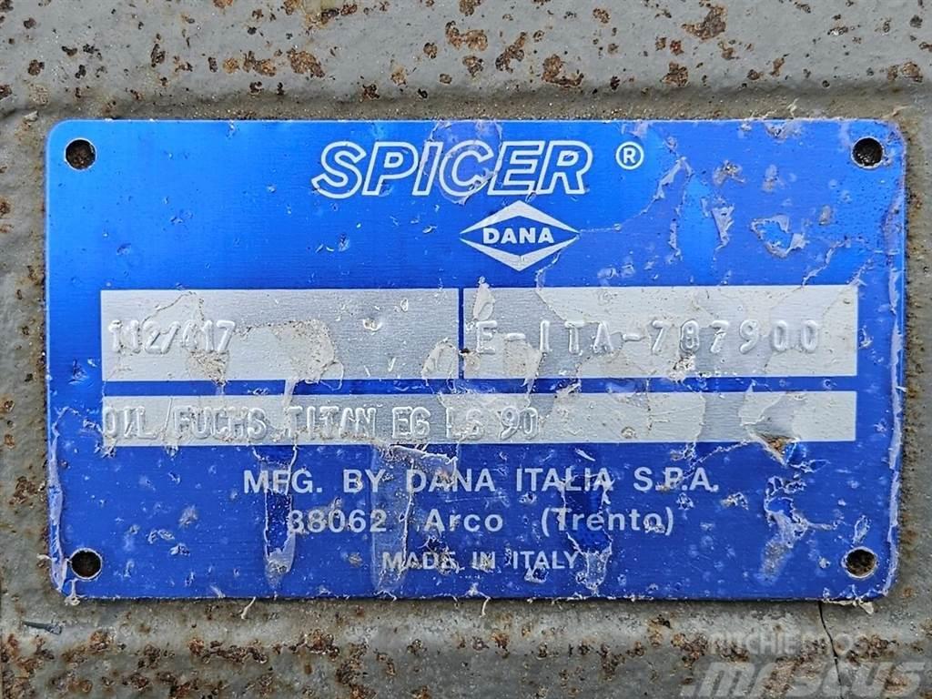 Atlas Weycor AR580-Spicer Dana 112/417-Axle/Achse/As Akselit