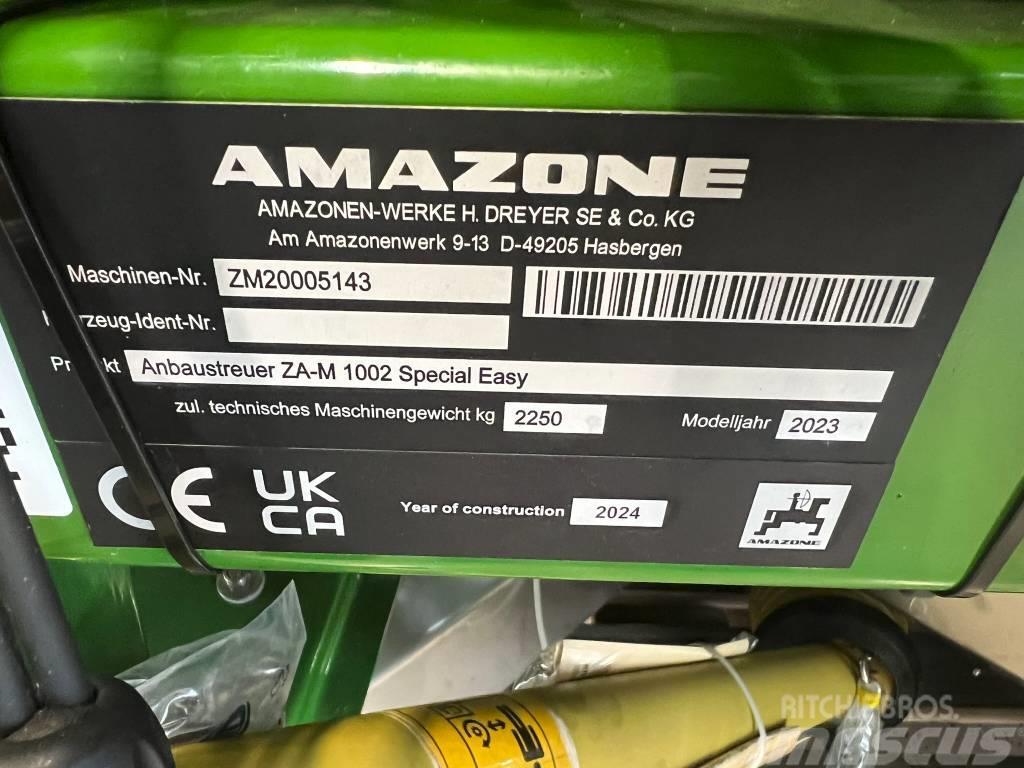 Amazone ZA-M 1002 Special easy Lannoitteenlevittimet