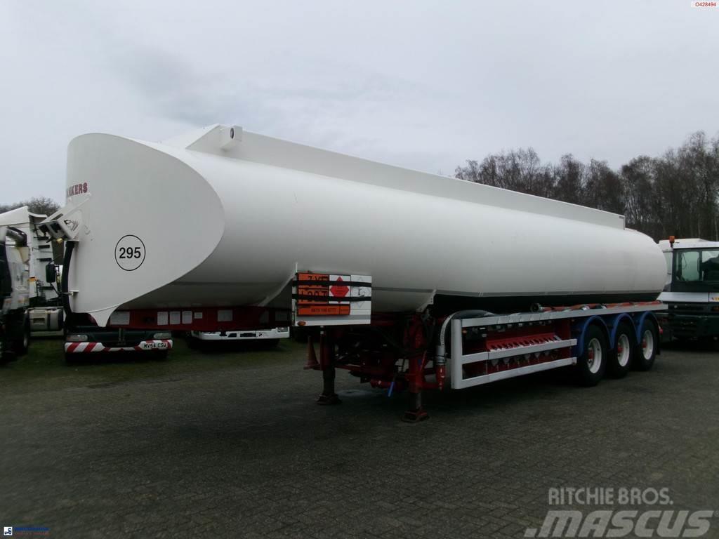  Lakeland Fuel tank alu 42.8 m3 / 6 comp + pump Säiliöpuoliperävaunut