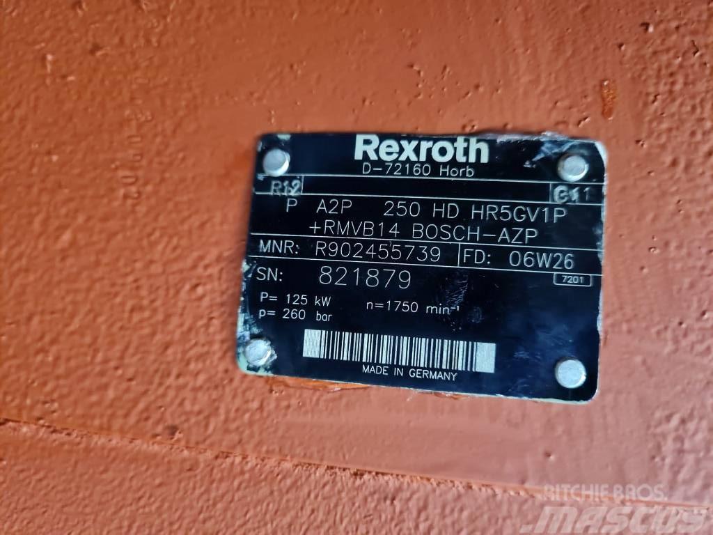 Rexroth A2P250HD HR5GV1P + RMVB14 Erikoiskaivinkoneet