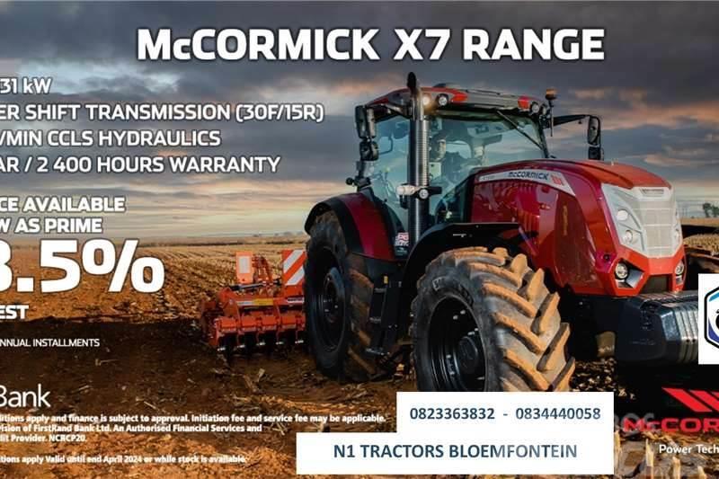 McCormick PROMO - McCormick X7 Range 121 - 131kW Traktorit