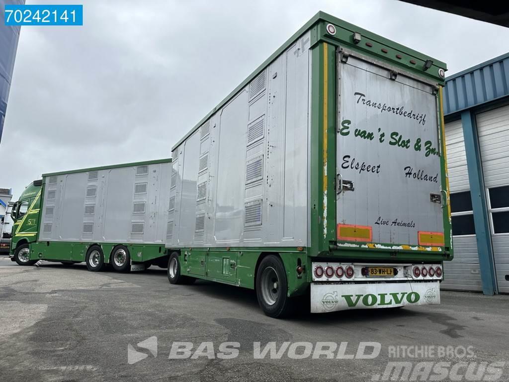 Volvo FH 540 6X2 NL-Truck Cattle transport I-Park Cool A Eläinkuljetusautot