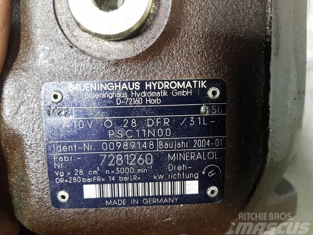 Brueninghaus Hydromatik A10VO28DFR/31L - Load sensing pump Hydrauliikka