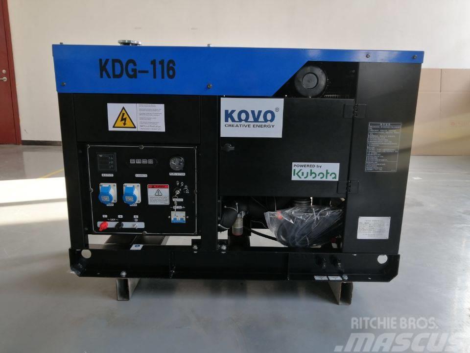 Kubota powered diesel generator J116 Dieselgeneraattorit