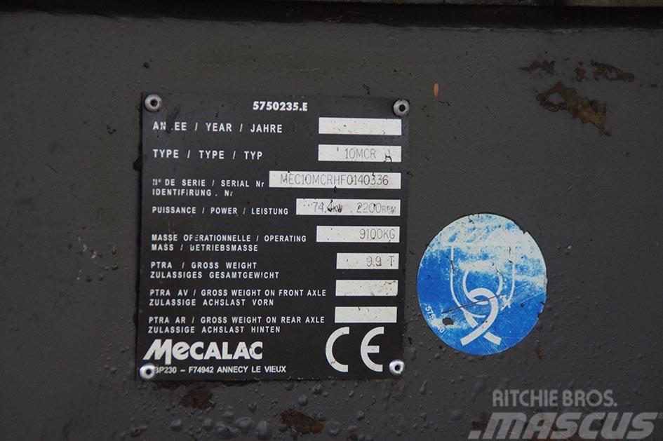 Mecalac Rupsgraafmachine 10MCR Telakaivukoneet