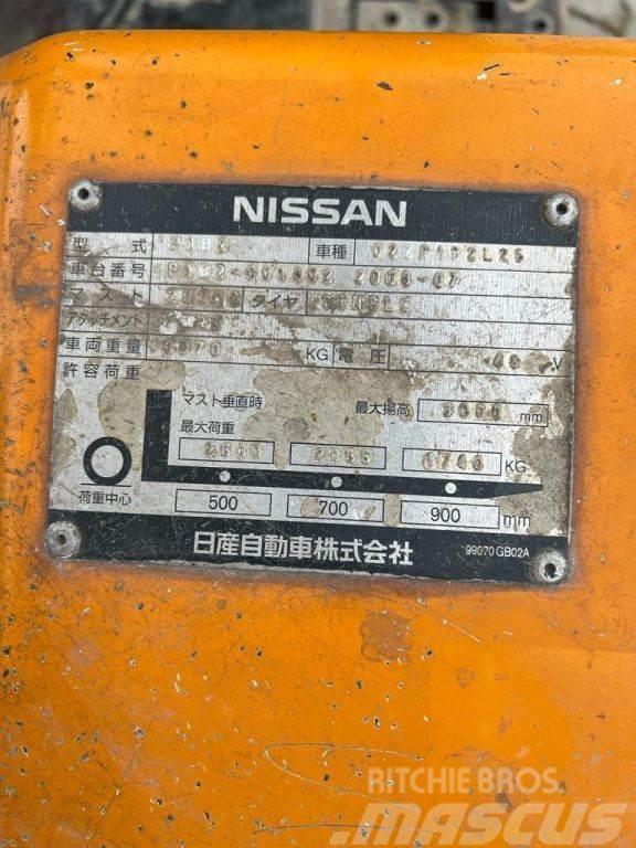 Nissan Duplex, 2.500KG, 4.926hrs!!, no charger 02ZP1B2L25 Sähkötrukit