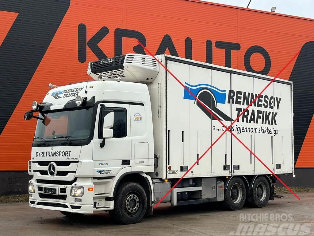 Mercedes-Benz Actros 2655 L 6x4 FOR SALE AS CHASSIS / RETARDER / Kuorma-autoalustat