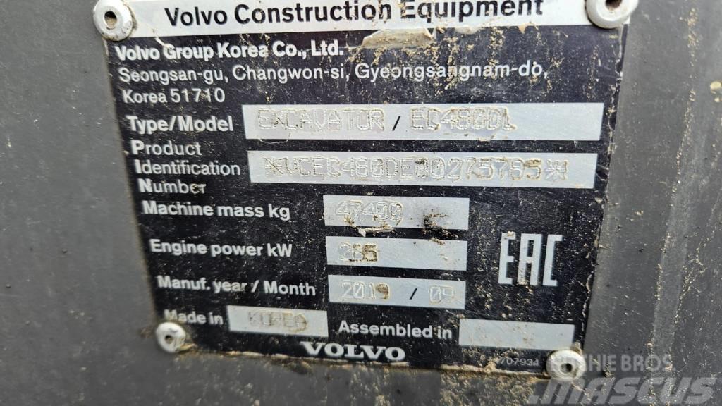 Volvo EC 480 D L Telakaivukoneet
