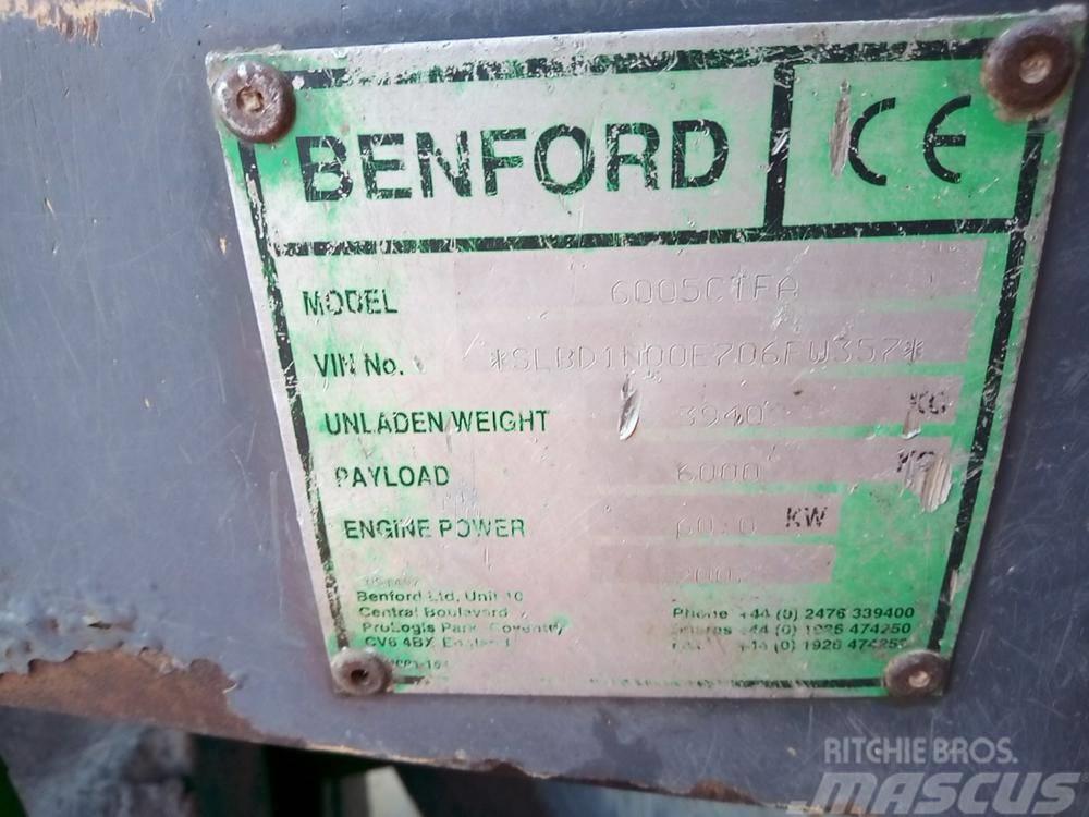Benford Terex 6T derékcsuklós dömper Dumpperit