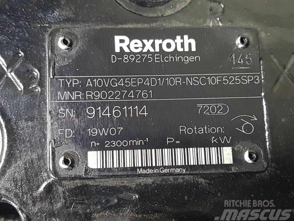 Rexroth A10VG45EP4D1/10R-Drive pump/Fahrpumpe/Rijpomp Hydrauliikka