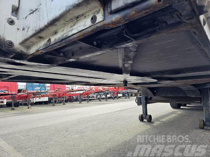 Krone sd | 3 axle mega closed box trailer| damage in fro Muut puoliperävaunut