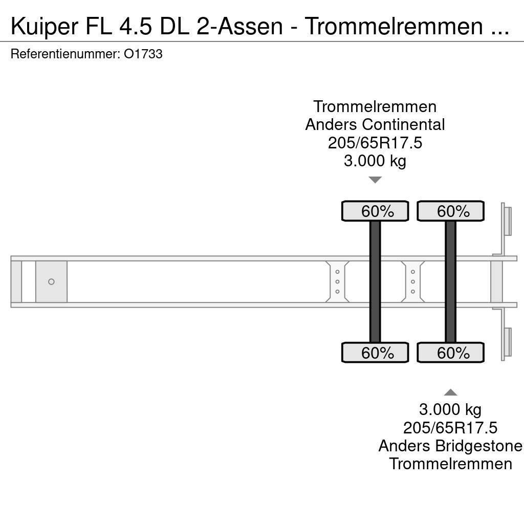  kuiper FL 4.5 DL 2-Assen - Trommelremmen - Mobile Muut puoliperävaunut