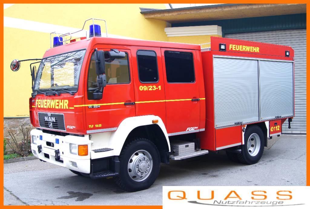 MAN 14.224 L80 4x4 /TÜV/METZ TLF 16/25 Feuerwehr Paloautot