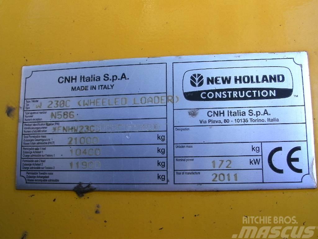 New Holland W 230 C Pyöräkuormaajat