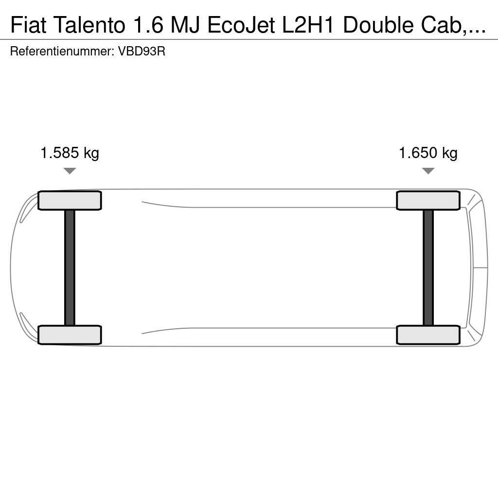 Fiat Talento 1.6 MJ EcoJet L2H1 Double Cab, Navi, Camer Jakeluautot