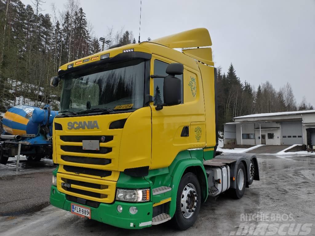 Scania R410 6x2 hydrauliikka, ADR,Euro6 Vetopöytäautot