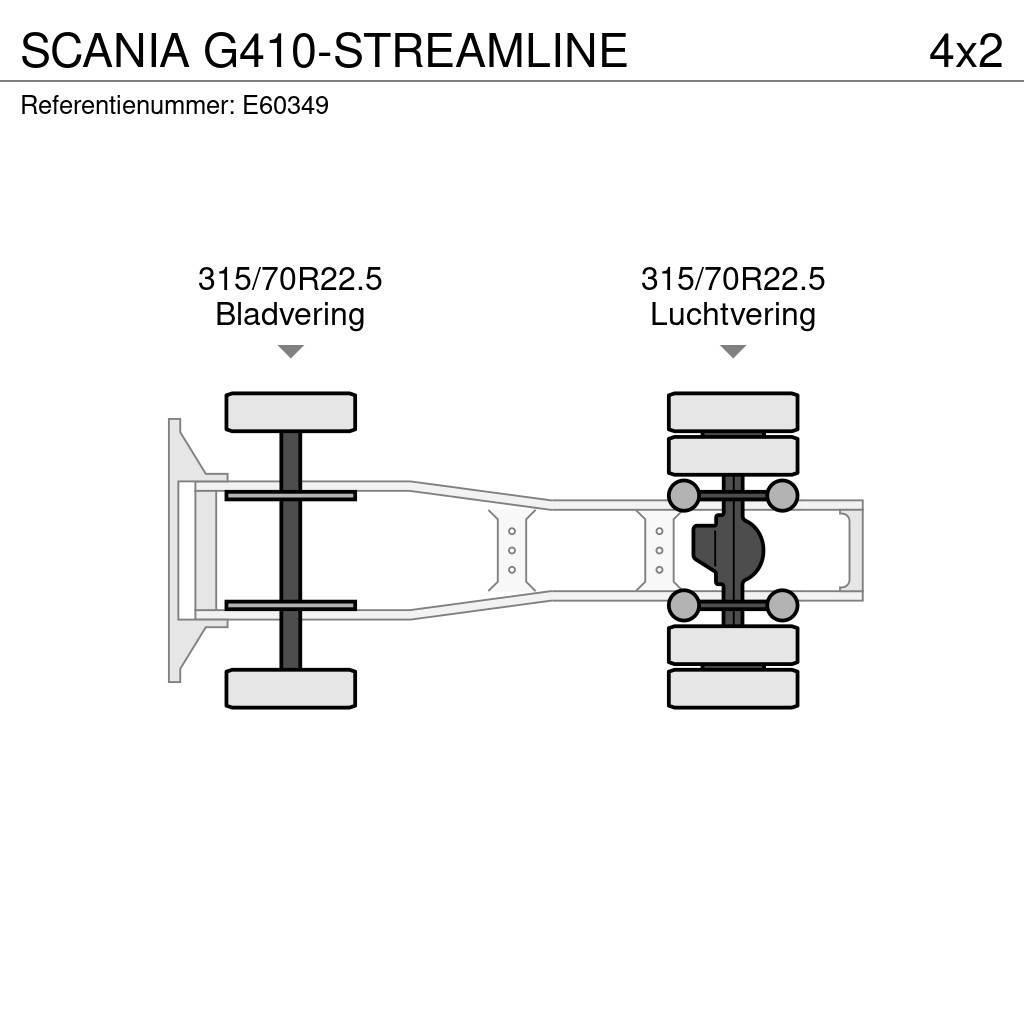 Scania G410-STREAMLINE Vetopöytäautot
