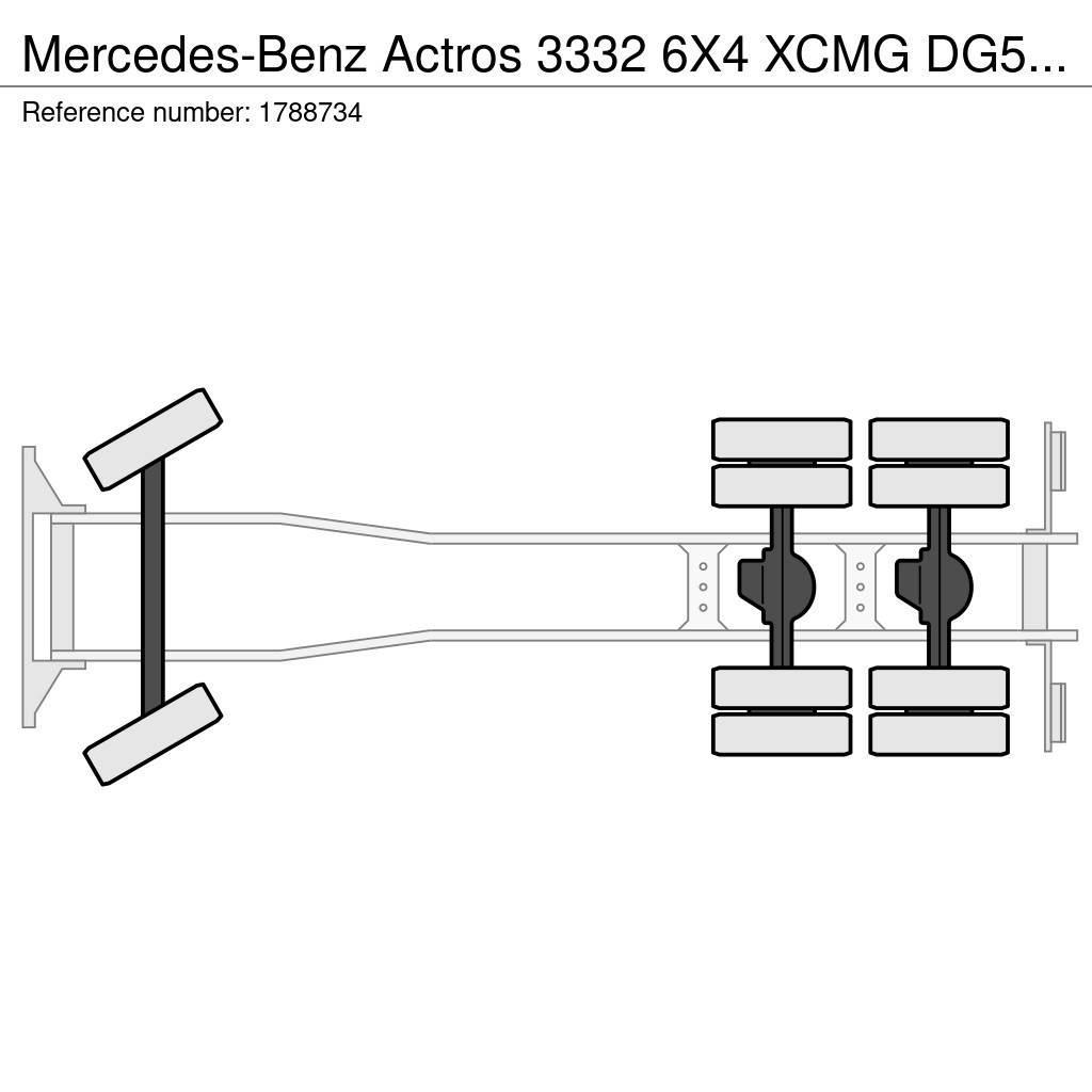 Mercedes-Benz Actros 3332 6X4 XCMG DG53C FIRE FIGTHING PLATFORM Nostolava-autot