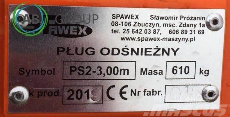 Spawex pług odśnieżny prosty PS-2, 3 m Lumiaurat