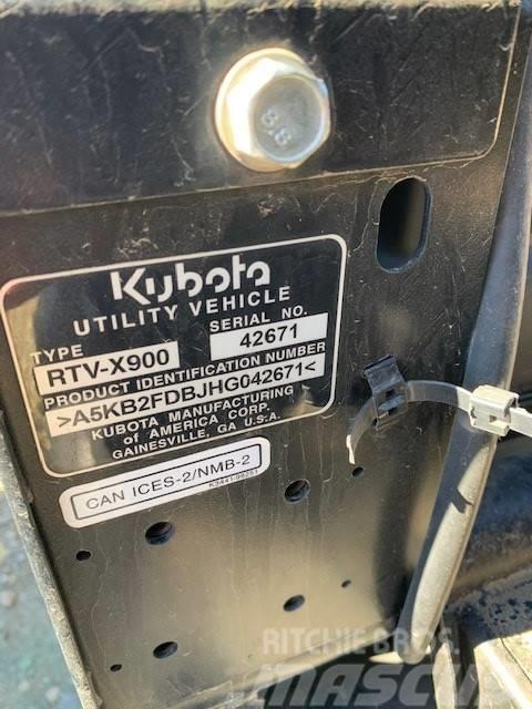 Kubota X900 Mönkijät
