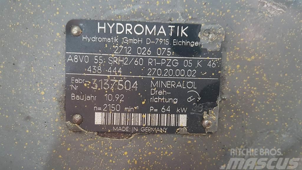 Hydromatik A8V055SRH2/60R1 -Zeppelin ZM15-Pump Hydrauliikka