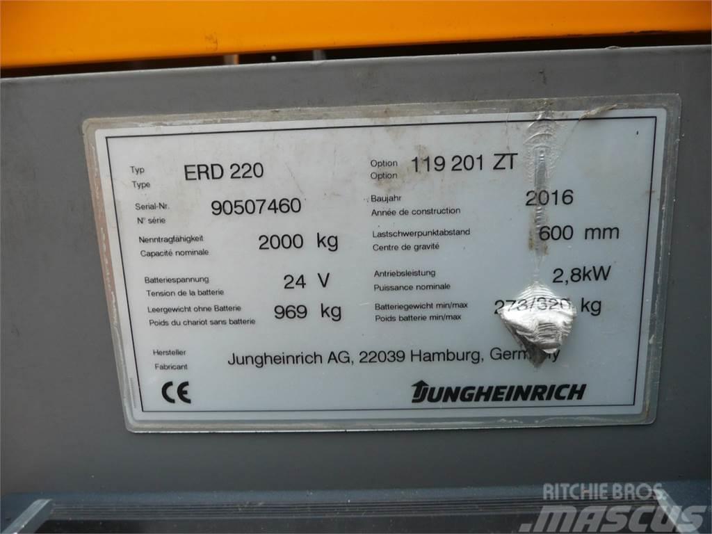 Jungheinrich ERD 220 201 ZT LI-ION Ajettavat pinoamisvaunut
