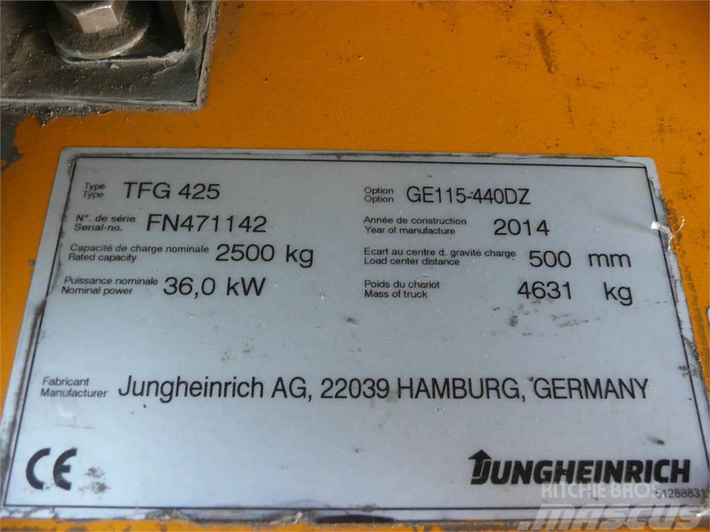 Jungheinrich TFG 425 440 DZ Nestekaasutrukit