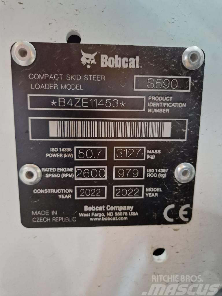 Bobcat S 590 Liukuohjatut kuormaajat