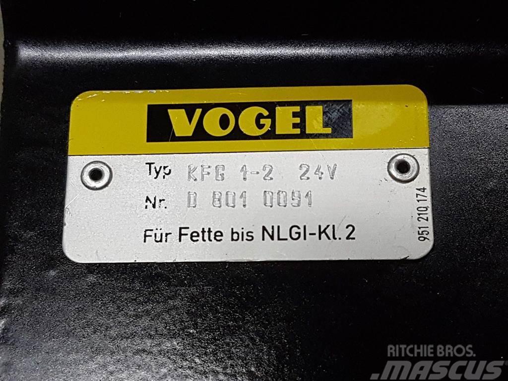 Ahlmann AZ14-Vogel KFG1-2 24V-Lubricating system Alusta ja jousitus
