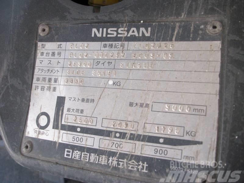 Nissan PL02A25 Nestekaasutrukit