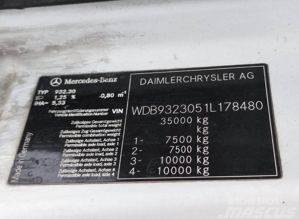 Mercedes-Benz Actros 3241K/45 8X4M / OM501 Engine sold / Gearbox Alusta ja jousitus