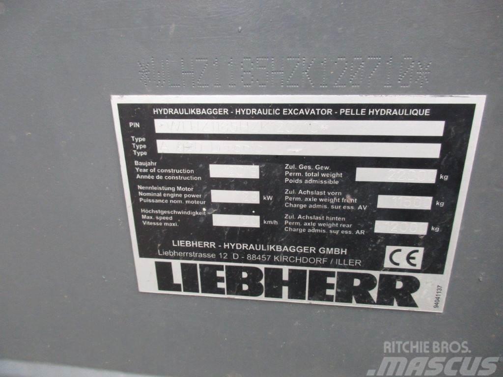Liebherr A 920 Litronic Pyöräkaivukoneet