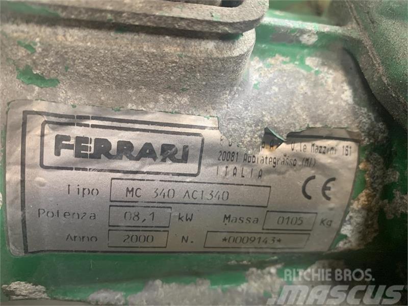 Ferrari 340 benzin med 1 meter kost Taajamatraktorit